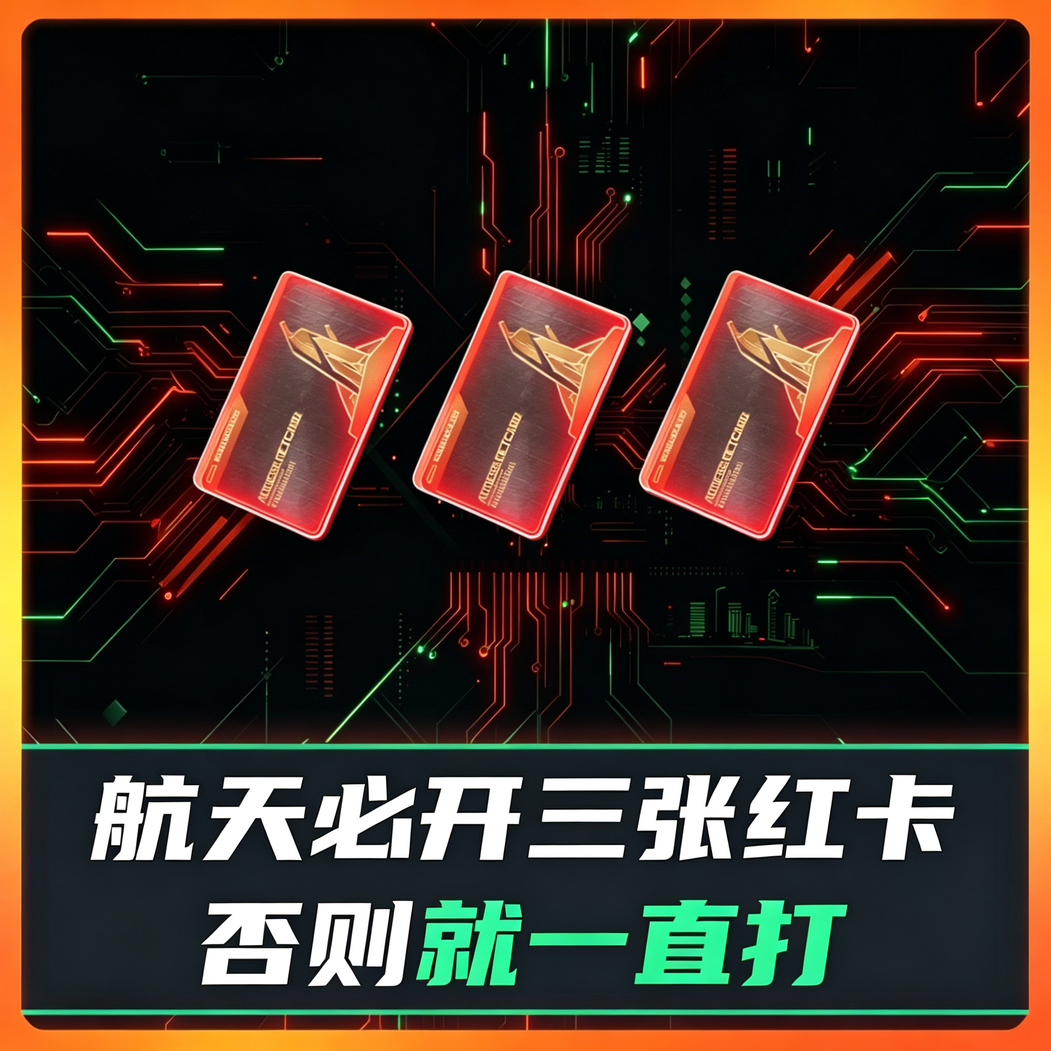 必开三张红色房卡